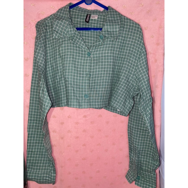 Kemeja crop H&M