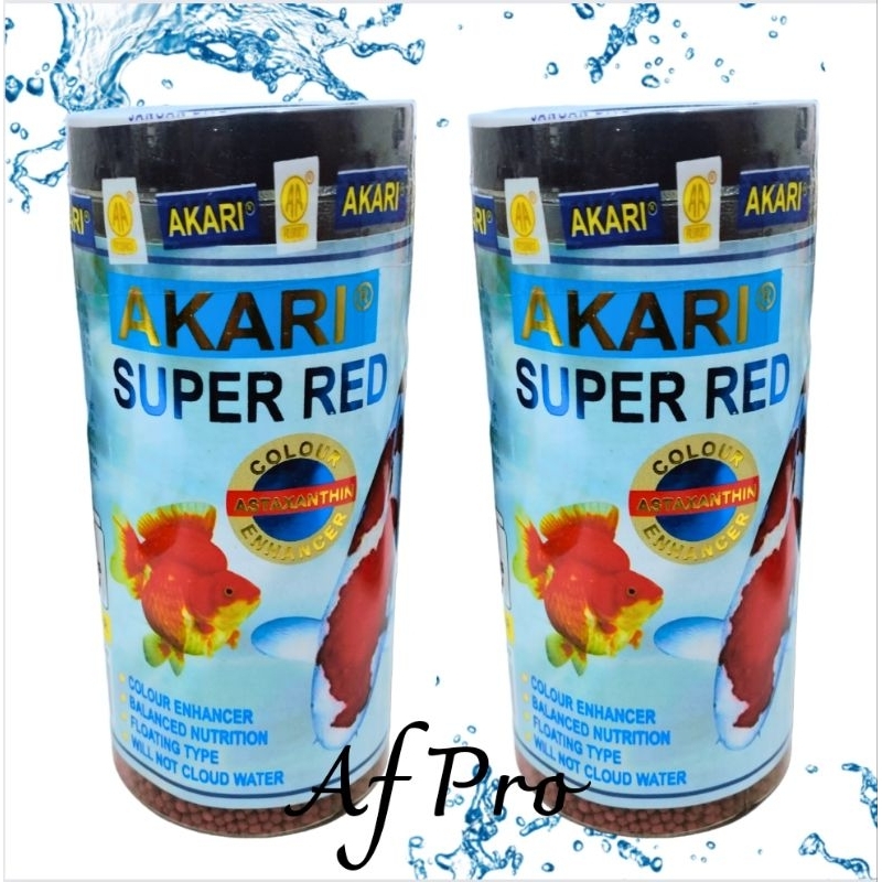 AKARI AA SUPER RED 100GR Makanan Ikan Koi Koki