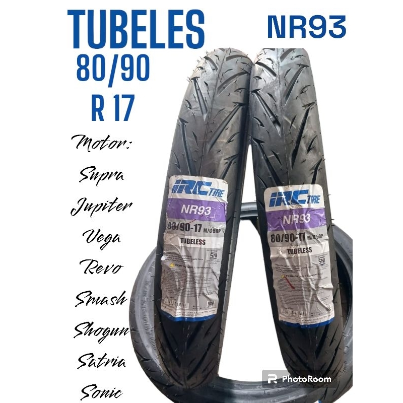 Ban luar IRC 80/90 17 Tubeles