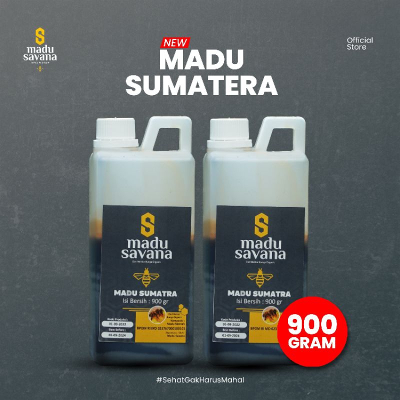 

MADU SAVANA NECTAR AKASIA 900 GR 100% MURNI PURE RAW HONEY NECTAR AKASIA
