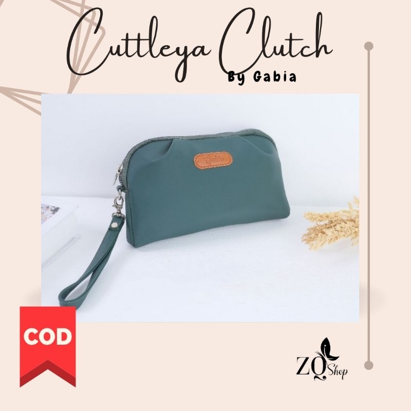 Dompet Wanita Cattleya Clutch By Gabia // Dompet HP dan Uang// Dompet Cantik Anti Air