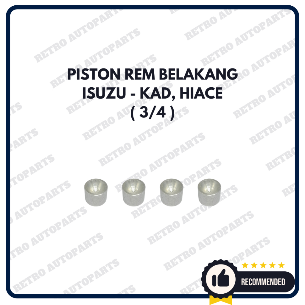 ISUZU - KAD | Piston Rem Belakang Mobil KAD HIACE Piston Rem Belakang Piston Brake Rear KAD HIACE