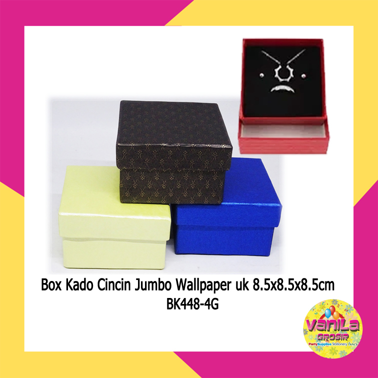 

(1Pcs) Box Kado Cincin Jumbo Walpaper, box kado, box ultah, kotak souvenir, kotak hadiah, box hampers
