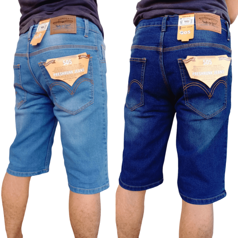 CELANA PENDEK JEANS PRIA SIZE 27-38 JEANS PENDEK COWOK JUMBO