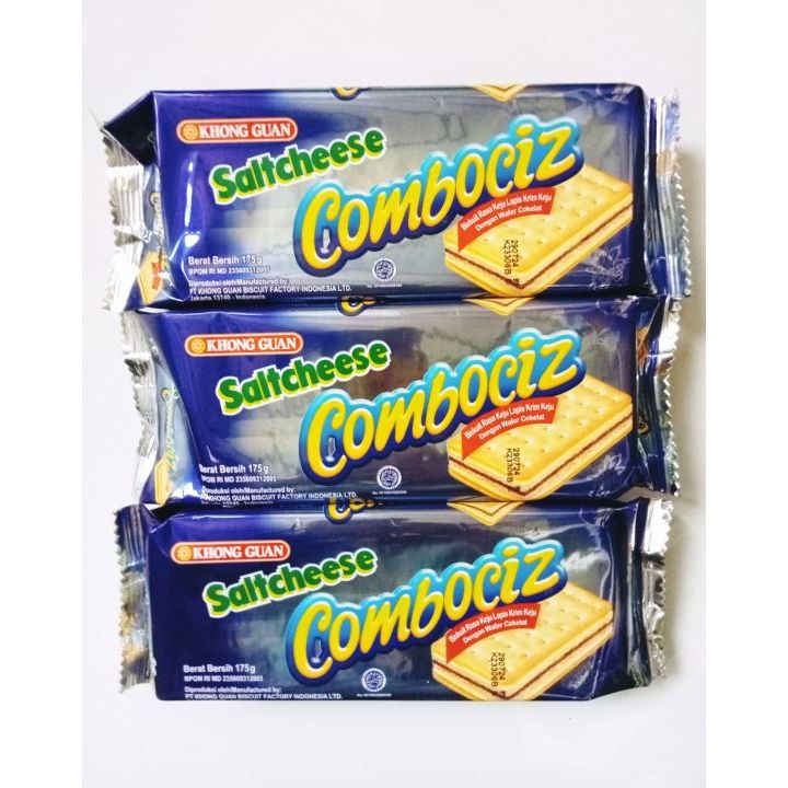 

Biskuit Khong Guan Saltcheese Combociz 175 gram