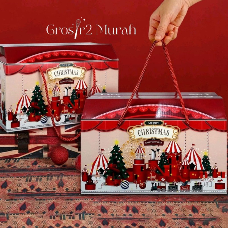 

Box natal auriga 12 / box christmast / box kue natal