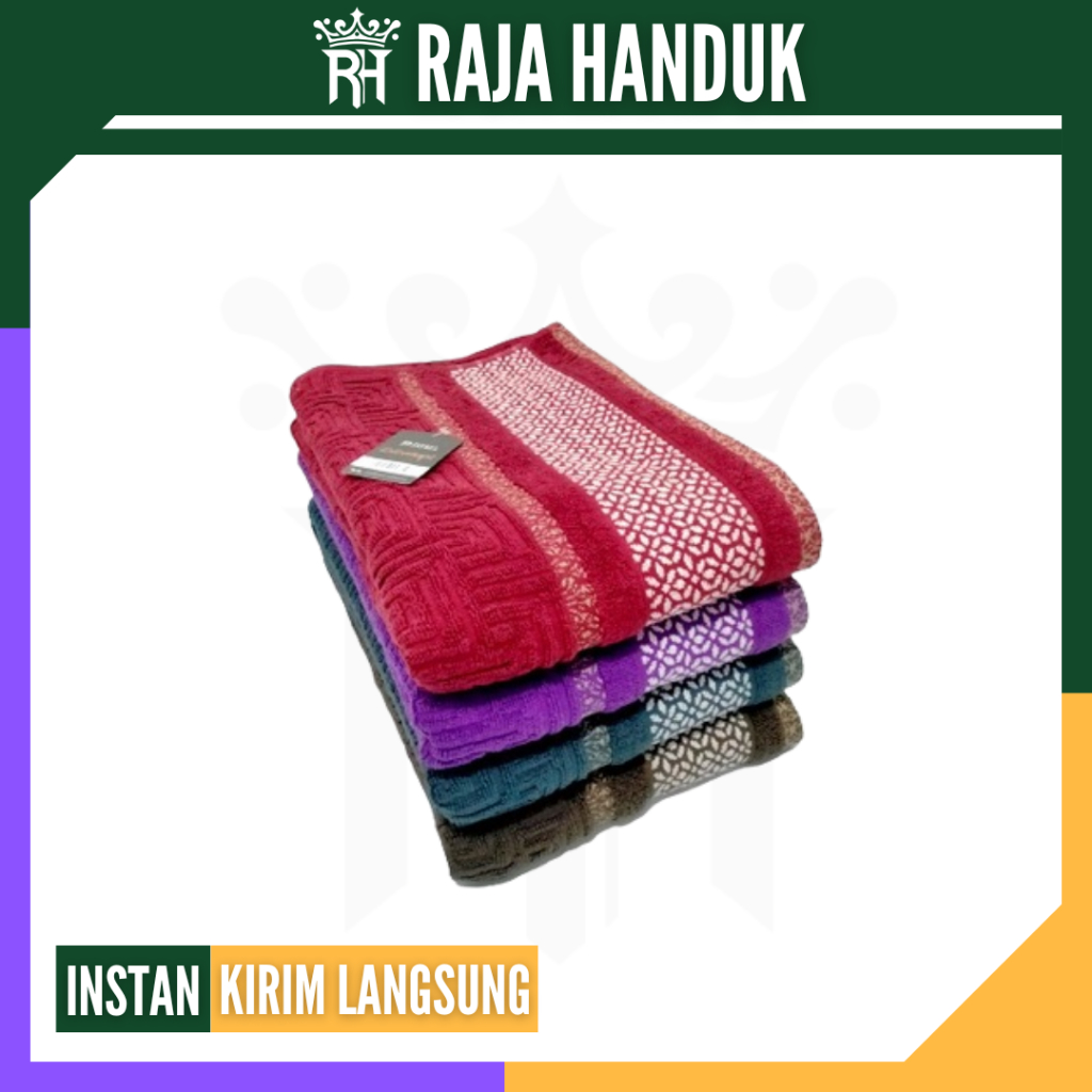 RH GROSIR: Handuk Terry Palmer Excellent Motif EX-12303 / Handuk Mandi Dewasa 70x140