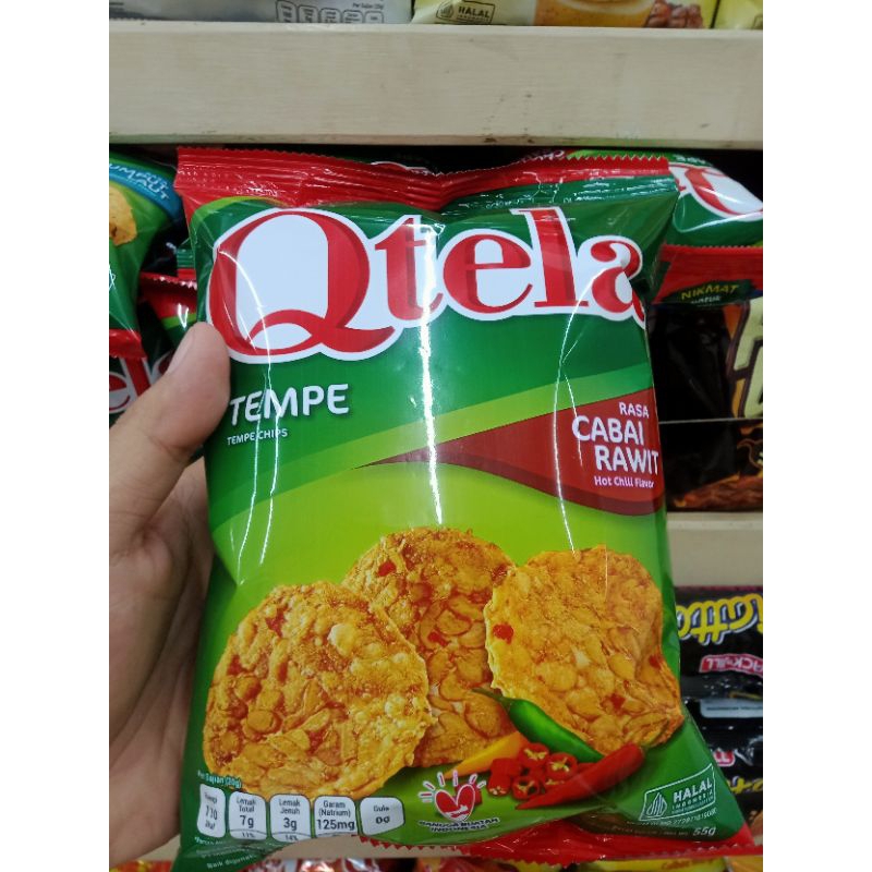 

Qtela Tempe Rasa Cabe Rawit 55gr