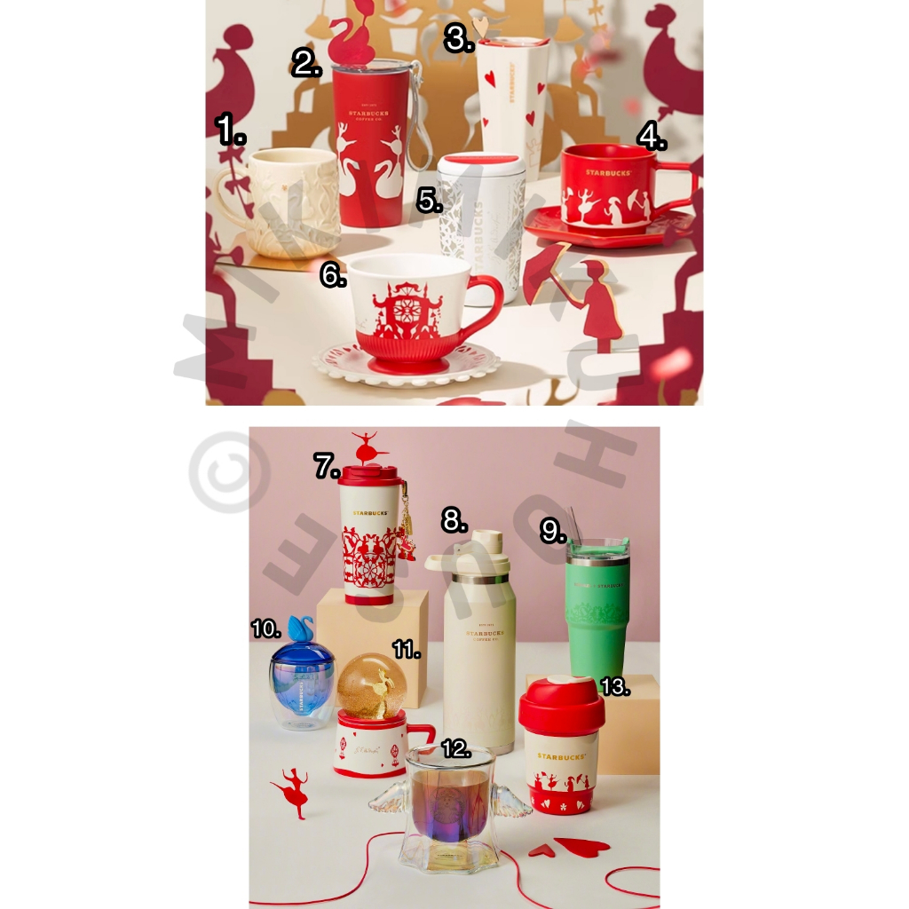 2023 STARBUCKS X CHRISTIAN ANDERSEN CHRISTMAS WINTER HOLIDAY SEASON STORY SERIES CINA NATAL OFFICIAL