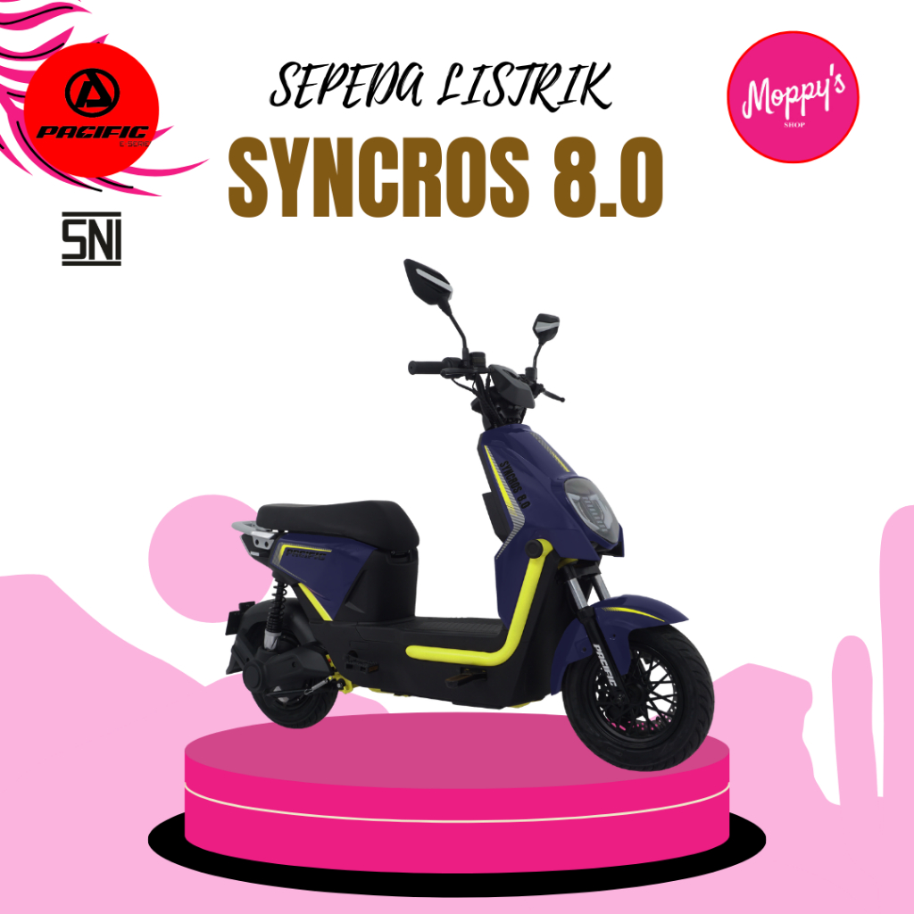SEPEDA LISTRIK PACIFIC SYNCROS 8.0 Garansi Resmi Pacific Exotic