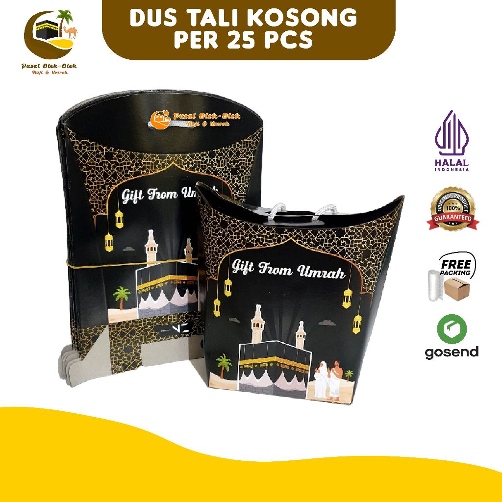 

Dus Tali Jinjing 1 pak isi 25 pcs untuk Oleh Oleh Haji dan Umroh