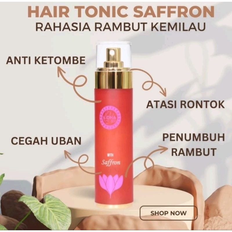 SAFFRON K-DHA Hair Tonic Penumbuh Rambut