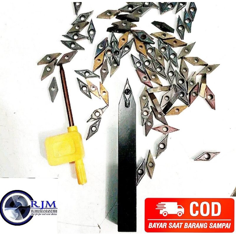 Holder 12mm netral SVVBN SVVCN 1212H11 Set insert carbide vcmt11 vbmt11 vcgt11 20pcs bekas cocok untuk mesin bubut mini BV20