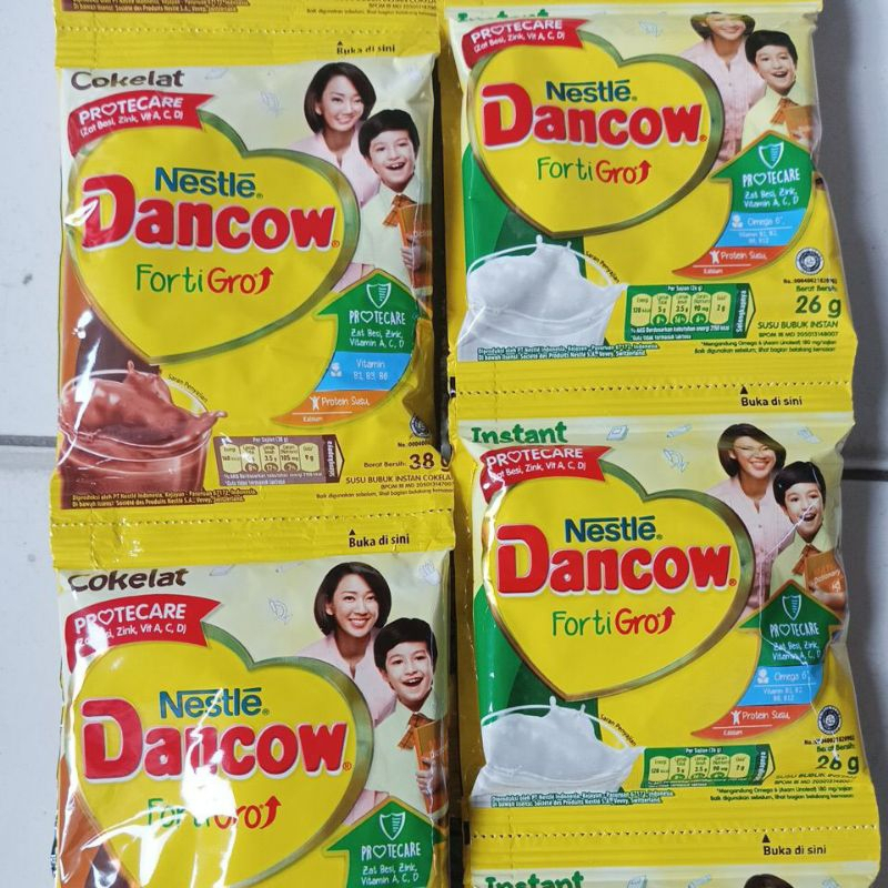 

DANCOW FORTIGRO COKLAT INSTANT 1 RENCENG ISI 10 SACHET