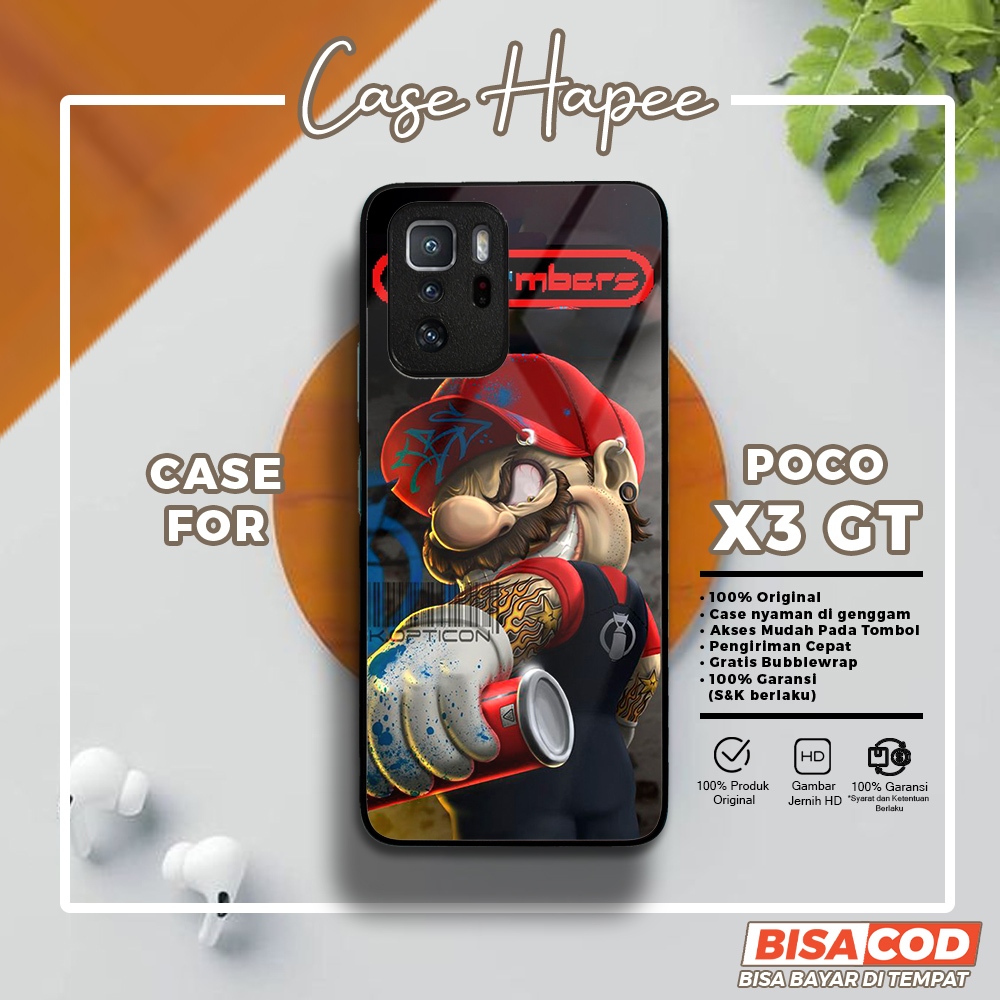 Case Poco X3 GT Casing Poco X3 GT [ZOMB] Casehapee Case Glossy Case Aesthetic Custom Case Premium So