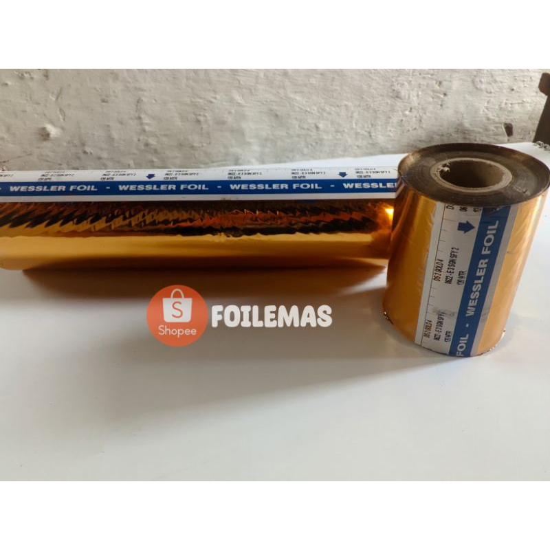 Prada Emas/Foil Prada Wessler(Bolak Balik Gold)