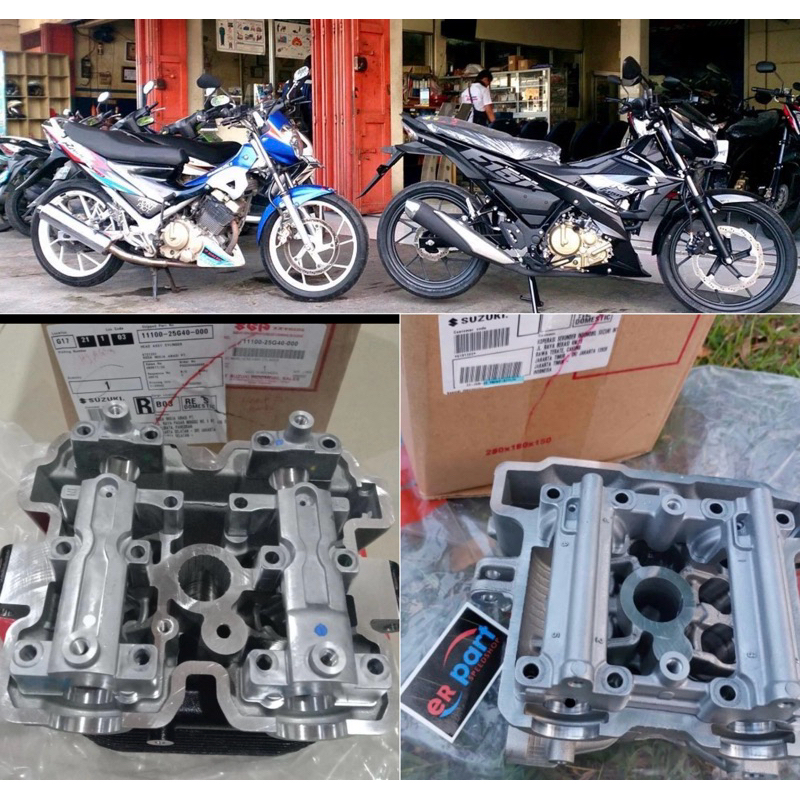 Head cylinder Raider 150 carb Raider Fi Gsx 150