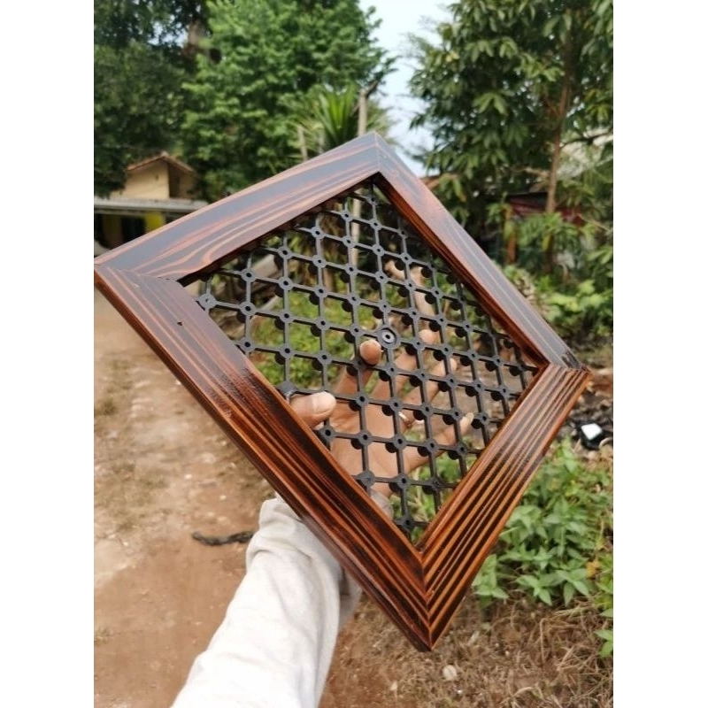 BINGKAI TANAMAN PLATY - PLATYCERIUM FRAME / BINGKAI SIMBAR KADAKA - BINGKAI MULTIFUNGSI - BINGKAI - 