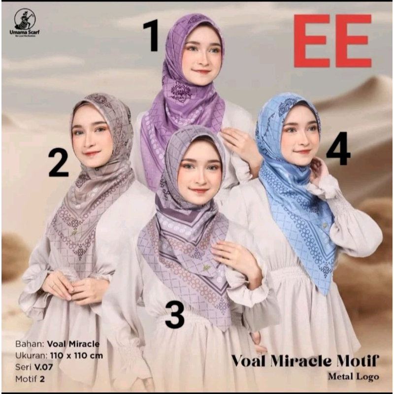 MHS 65 - Voal Miracle Motif Umama EE