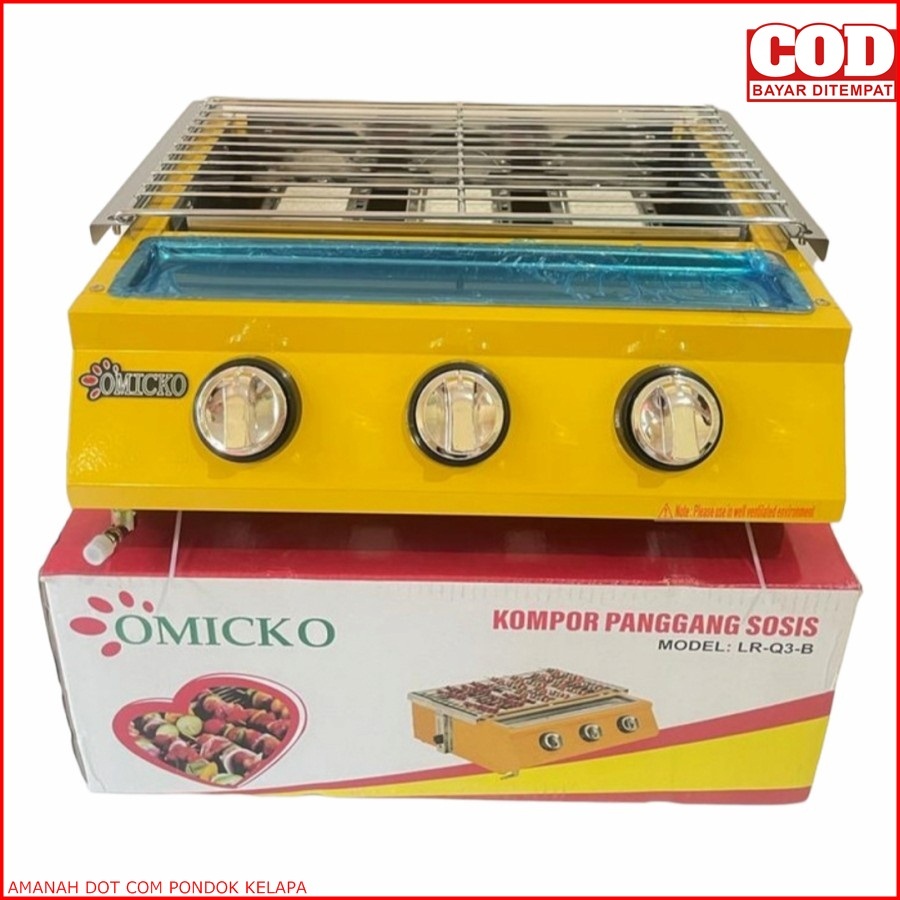 baru PANGGANGAN SOSIS 3 TUNGKU OMICKO