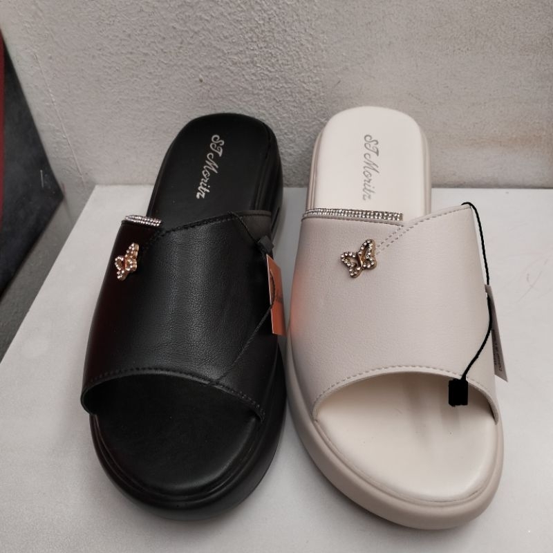 St.moritz sandal wedges wanita terbaru