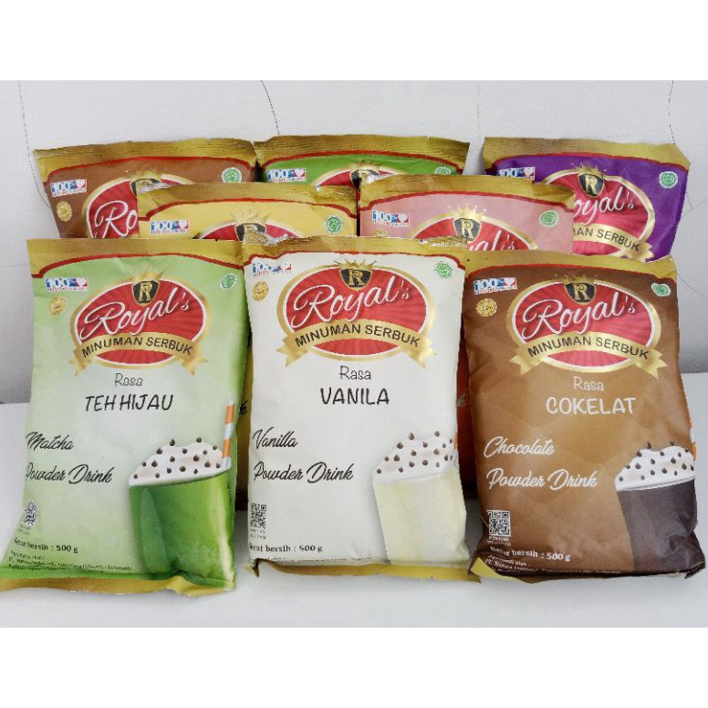 

Grosiran Murah POWDER DRINK Merk ROYAL 500GR