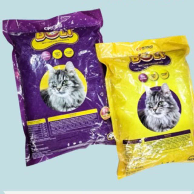 1 KG BOLT (ikan) PAKAN KUCING MURAH I