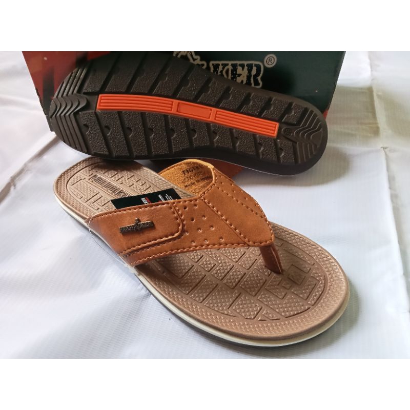 Sandal Pria Kulit Sintetis - Model Jepit MaxWalker Tiger 03