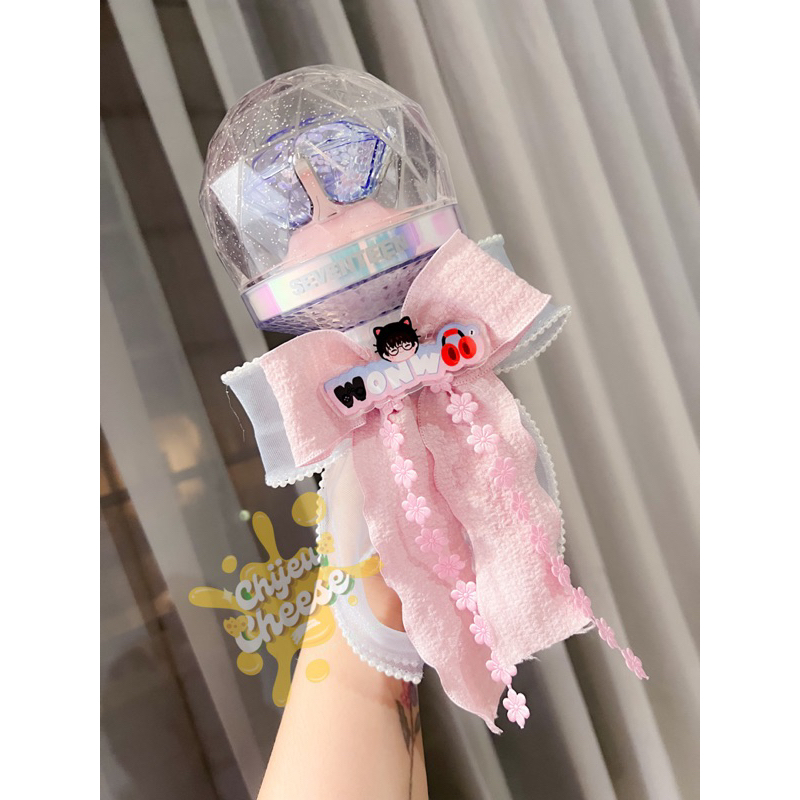 Name Tag Ribbon Seventeen Ver. papan nama pita ls deco SVT Caratbong carat sebong