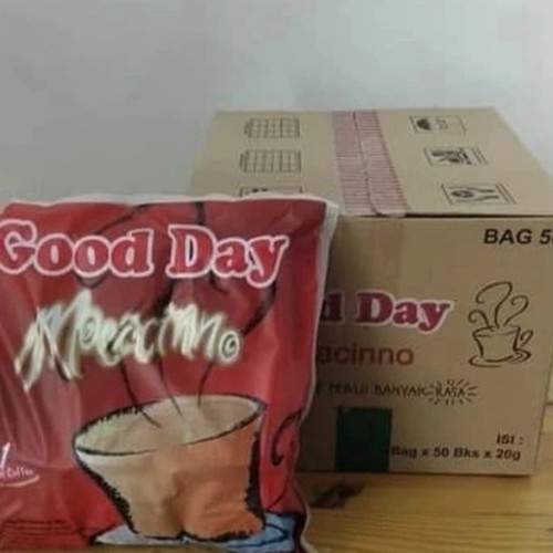 

ISI 120pcs GOOD DAY MOCACINNO MURAH DUS