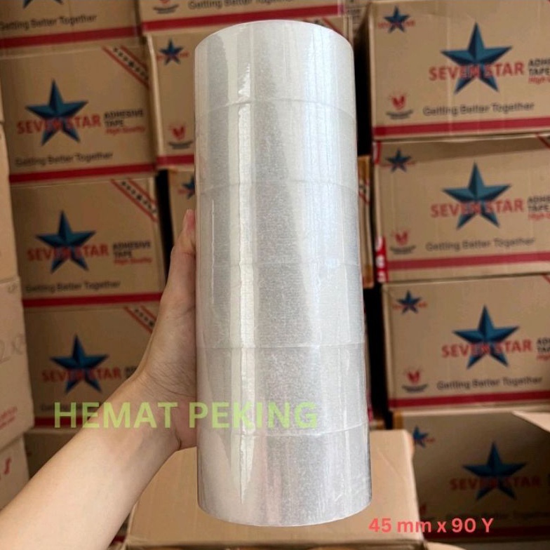 

[♜K14@] Lakban Bening Coklat 1 Slop isi 6 pcs 45mm dan 48mm 90 y [174]