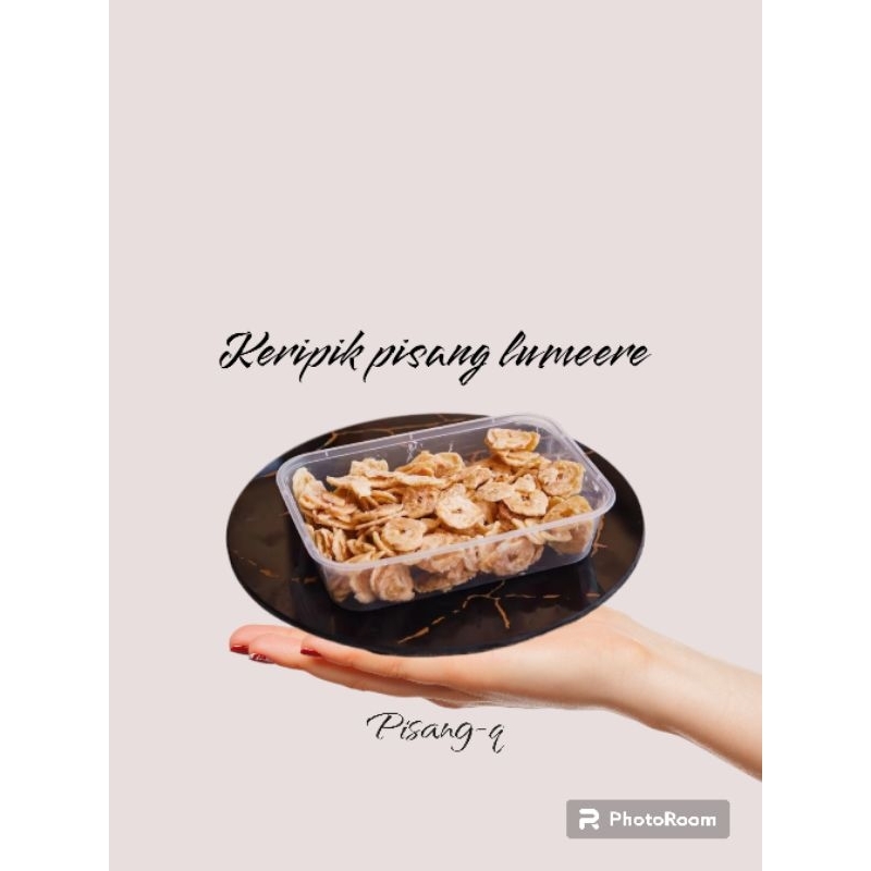 

keripik pisang lumer / banana chips lumeere / rasa