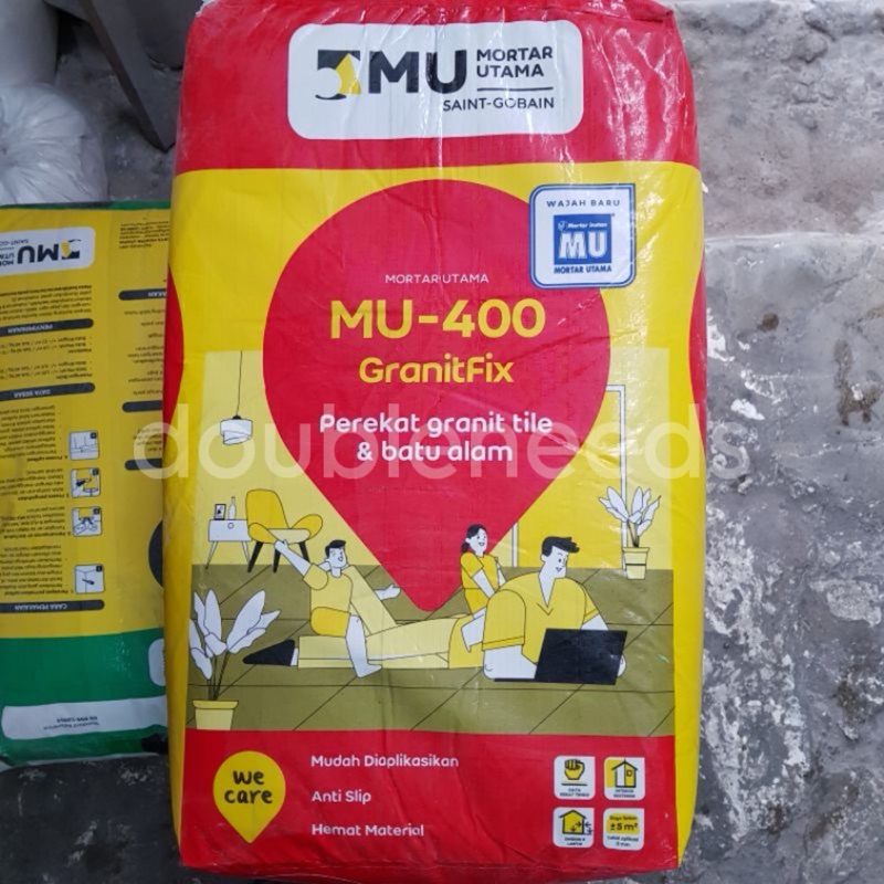 MU 400 GRANITFIX SEMEN PEREKAT GRANIT & BATU ALAM 25KG