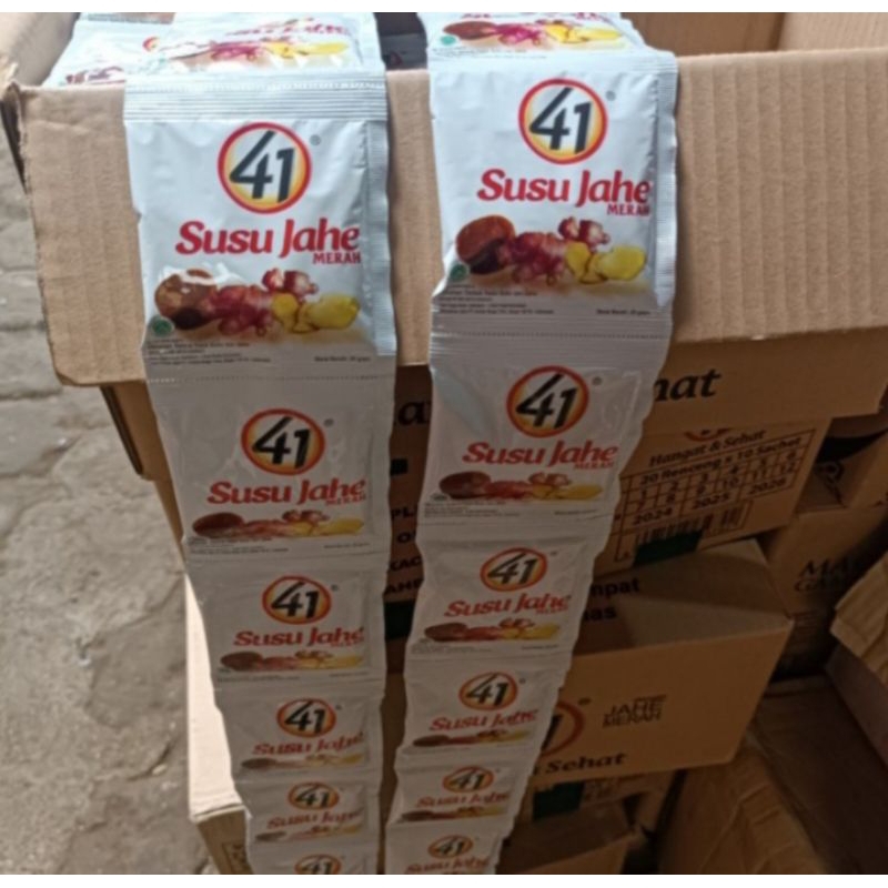 

SUSU JAHE MERAH 41 isi 10 Set