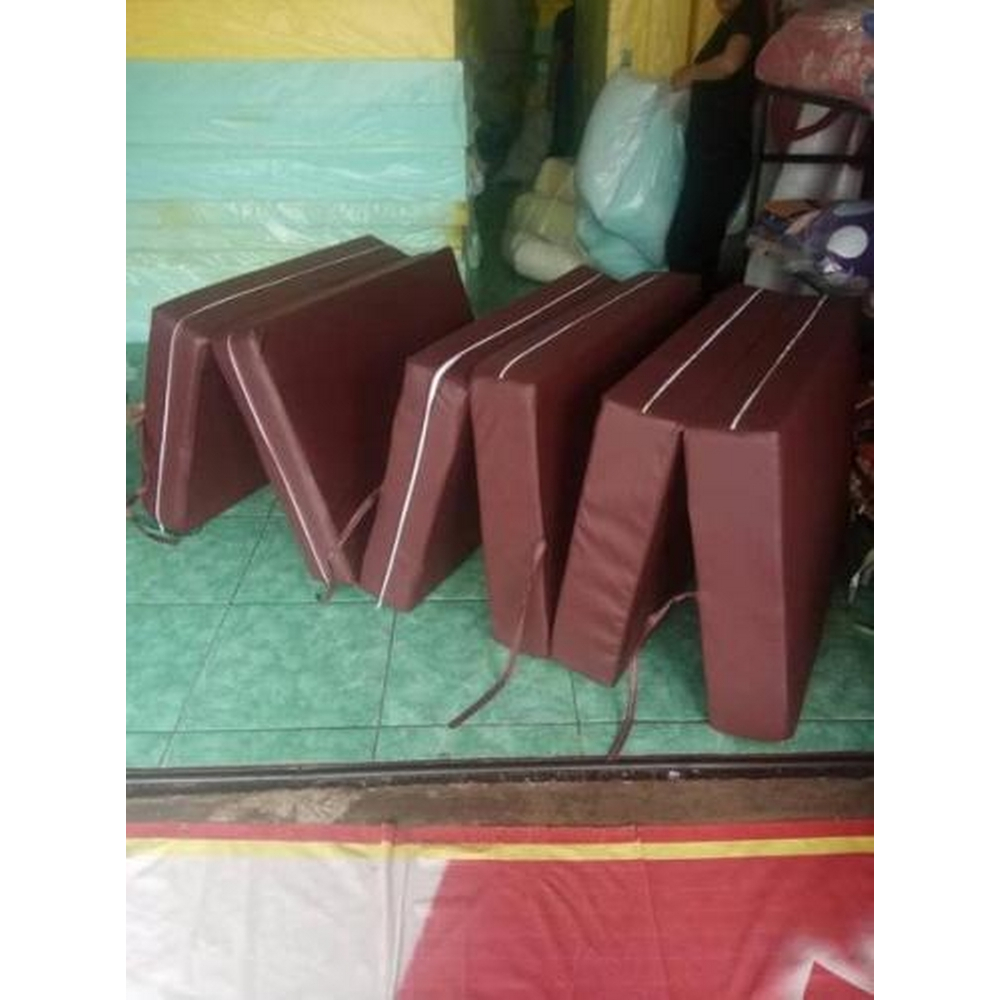Sarung Kasur Busa INOAC Lipat Empat 120 x 200 Bahan Oscar Waterproof