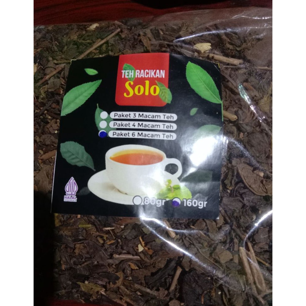 

HE48 Teh Tubruk 6 paket Khas Wedangan Solo (80 gr) 77