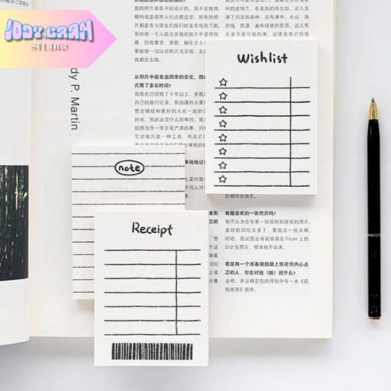 

[Jody.gram] Memo pad 50 lembar