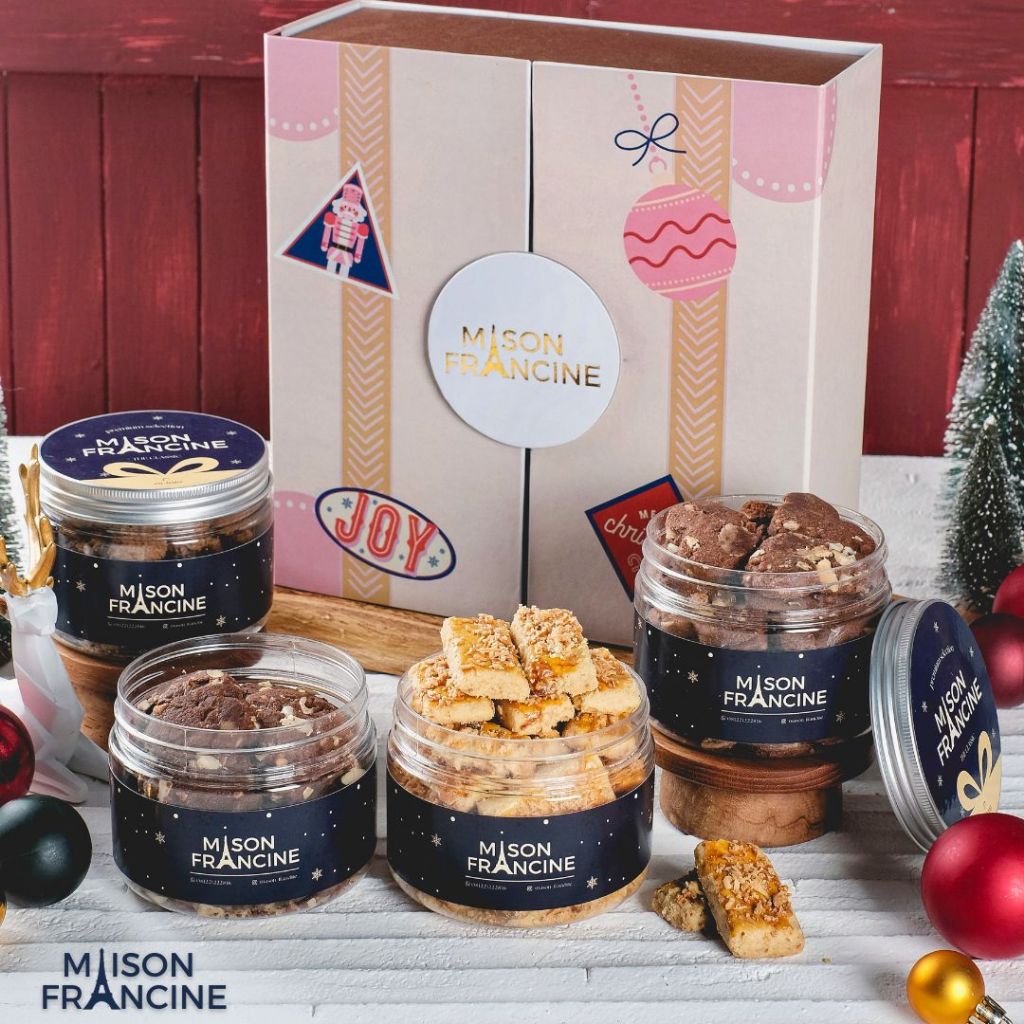 

Hard Box Cookies Wisjman Premium Maison Francine Parcel HAMPERS - Hard Box Dia B