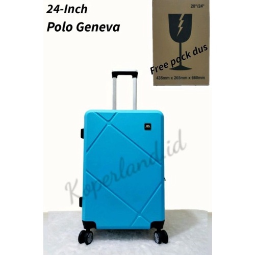 TERLARIS KOPER 24inch KOPER FIBER POLO RODA EMPAT TIDAK MUDAH PECAH