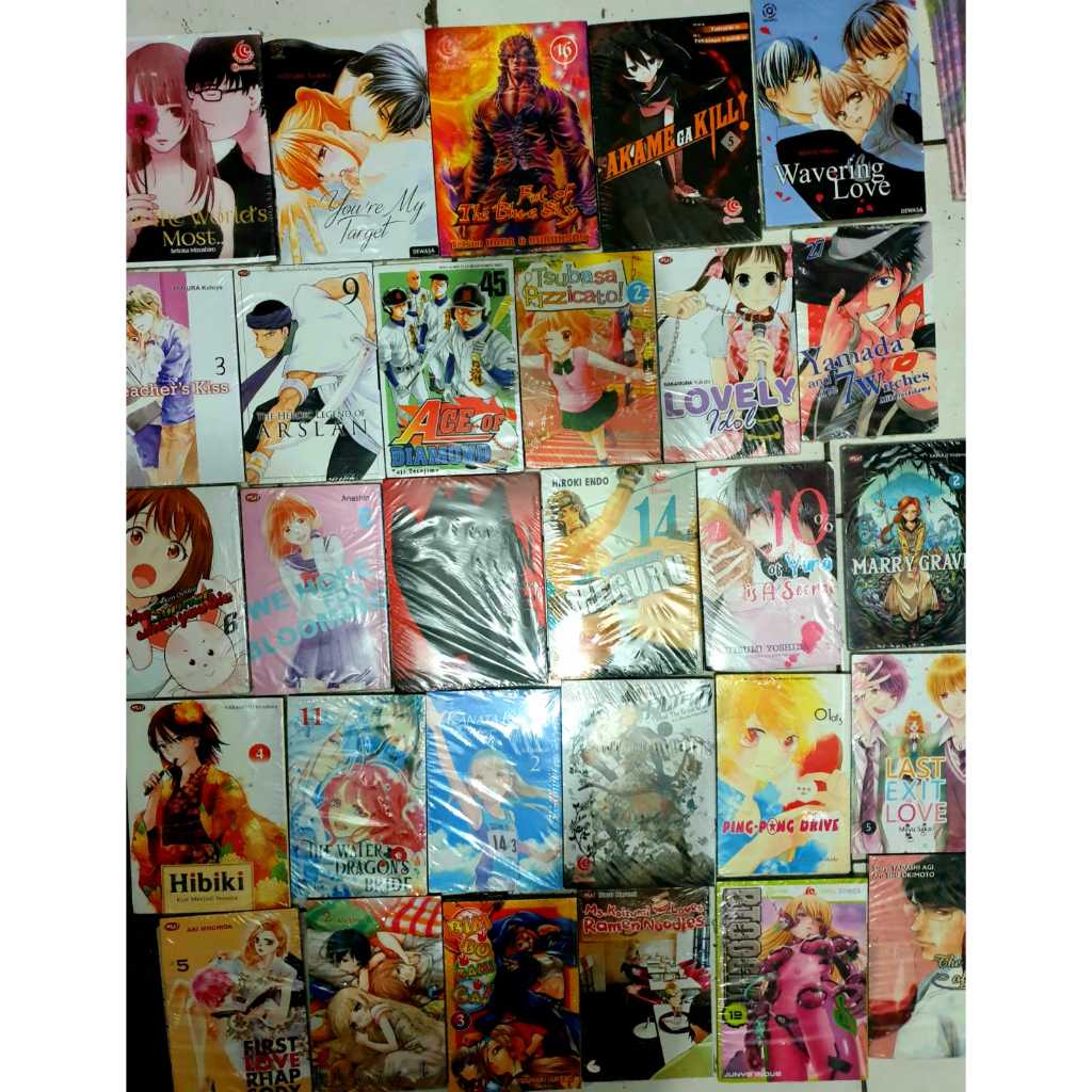 KOMIK ELEK CABUTAN MASIH BARU DAN SEGEL PART 1