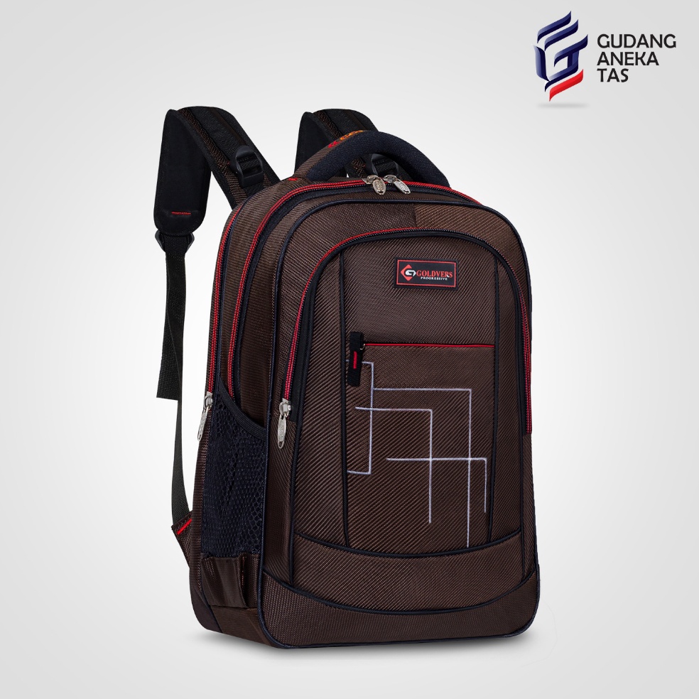 Diskon sekarang POLO GOLDVERS - Tas Ransel Kerja Pria POLO GOLDVERS 18 Inchi Bisa COD + Free Raincov