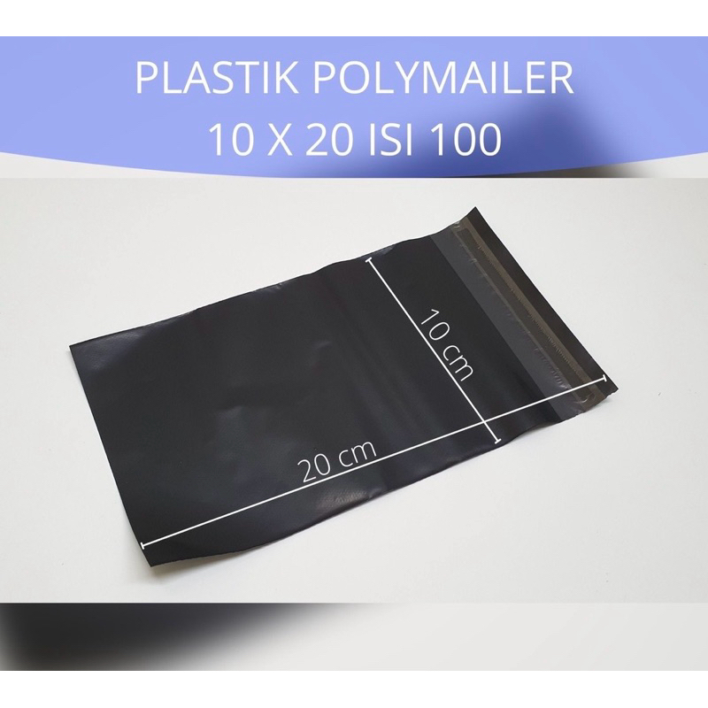 

Polymailer 10x20 isi 100 Kantong Plastik Lem Packing