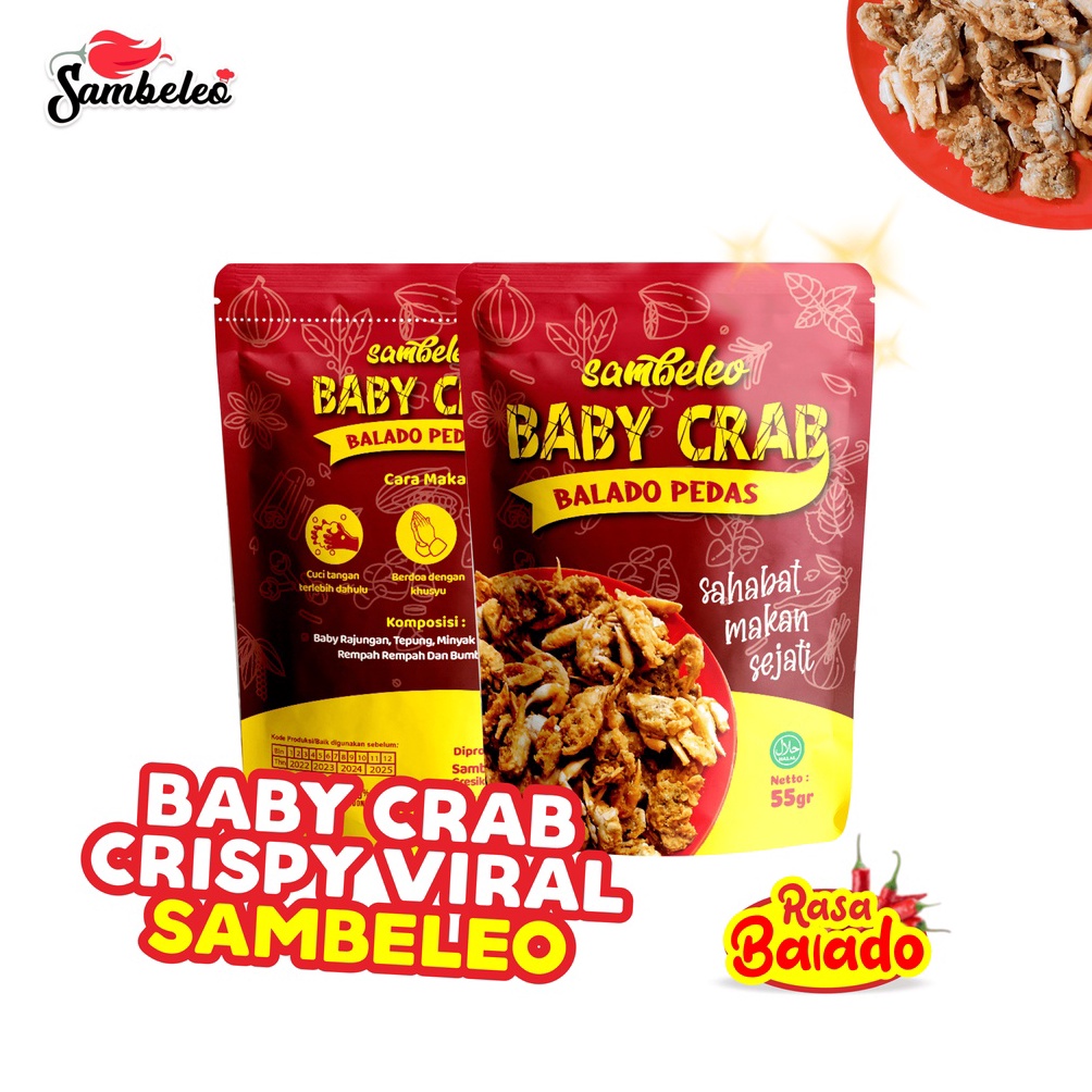 

AJ47 BABY CRAB CRISPY BEST SELLER | IZIN PIRT HALAL | BABY RAJUNGAN | KEPITING KRIUK | CAMILAN | SEAFOOD | SNACK Best Seller )ノ