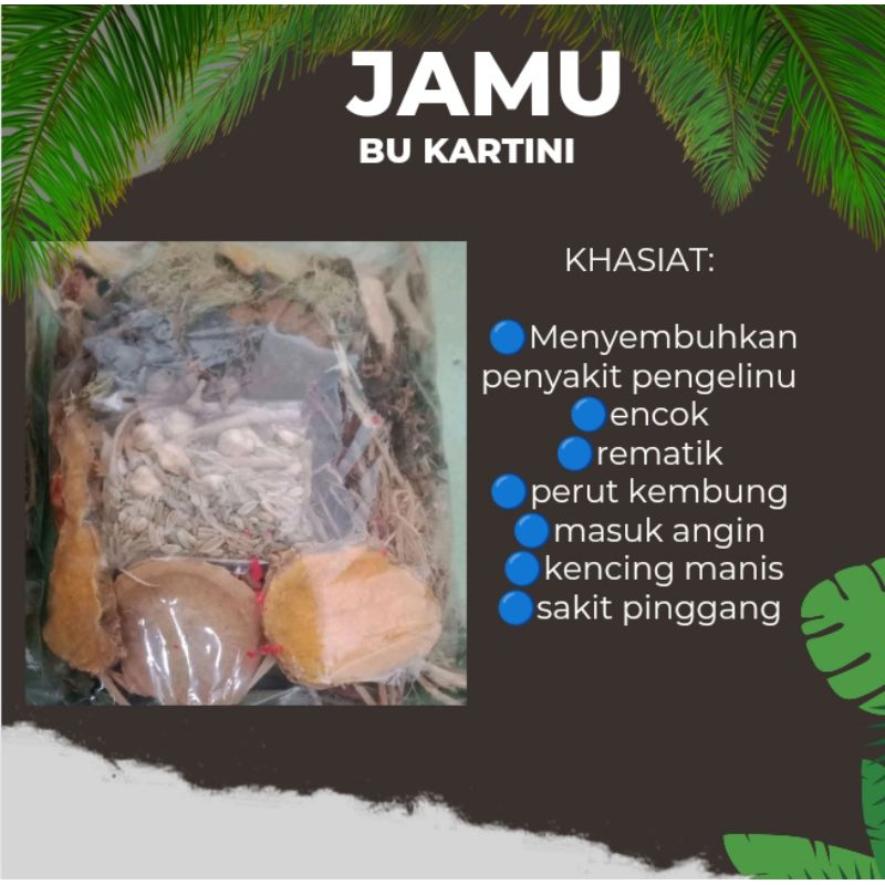 

JAMU CAPEK-CAPEK, ENCOK, KENCING MANIS, MASUK ANGIN "BU KARTINI