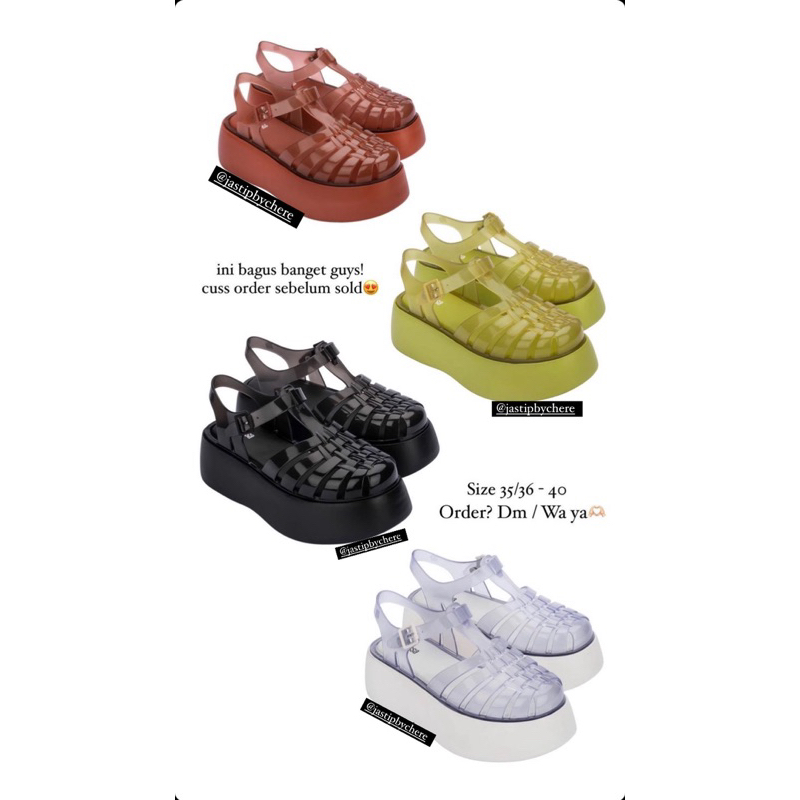 SEPATU SANDAL MEL*SA BANGKOK ORIGINAL THAILAND