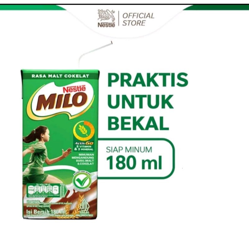 

Susu Milo kotak || 180ml & 110ml || per 5 pcs