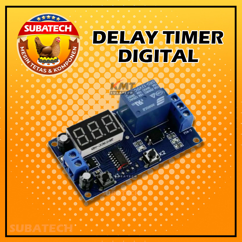 Modul Timer Digital Mesin Tetas