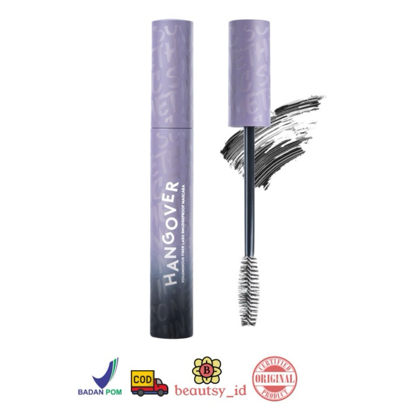 Somethinc Hangover Mascara Voluminious Smudgeproof Maskara Original BPOM COD