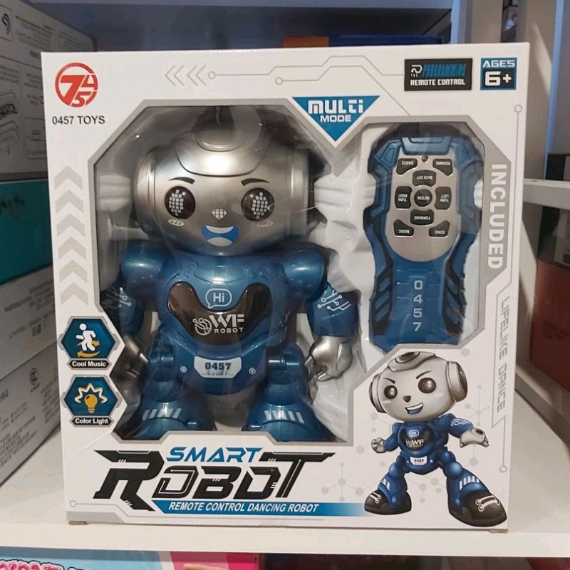 Mainan Robot Pintar Ada Musik Dan Lampu Smart Robot