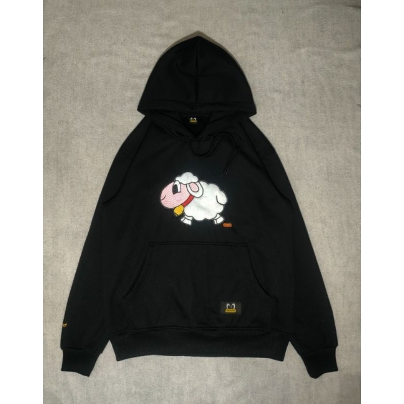 Sweater Hoodie Pancoat Sheep Black
